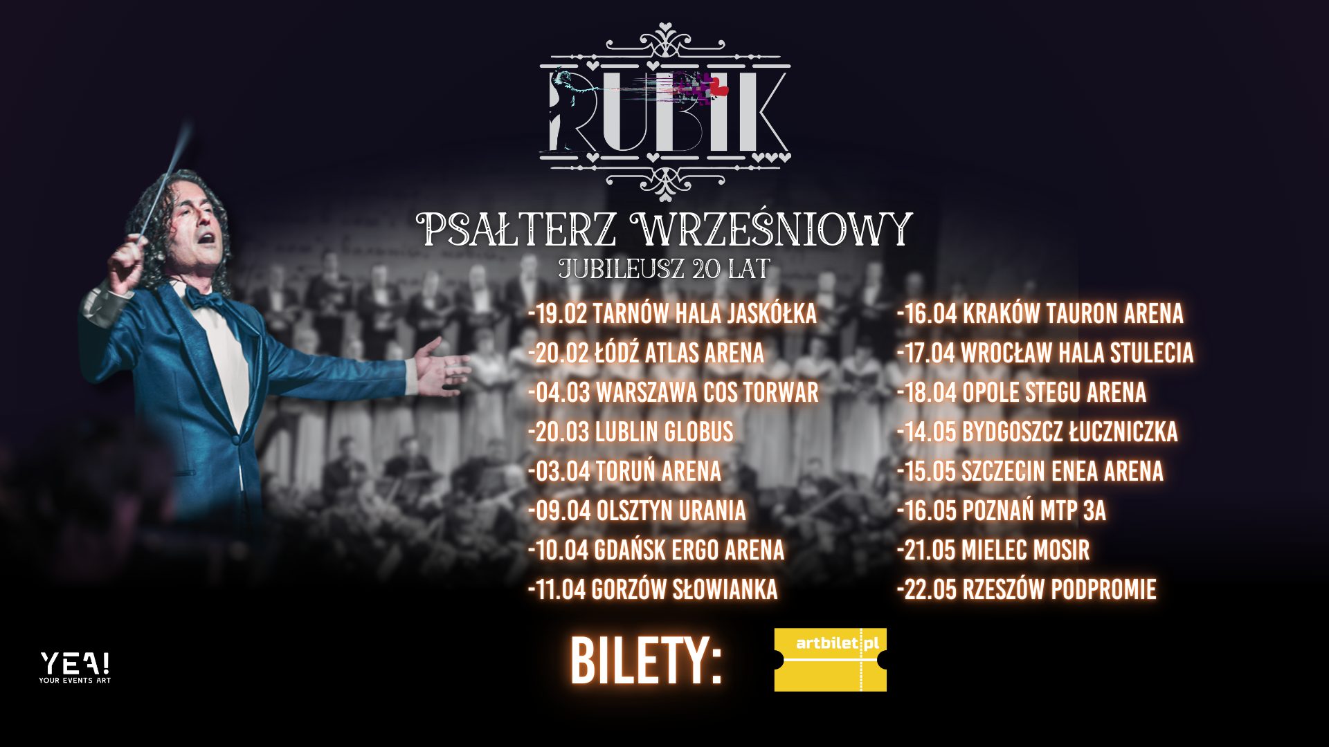 Piotr Rubik – „Psałterz wrześniowy” / Gorzów Wielkopolski / 11.04.2027
