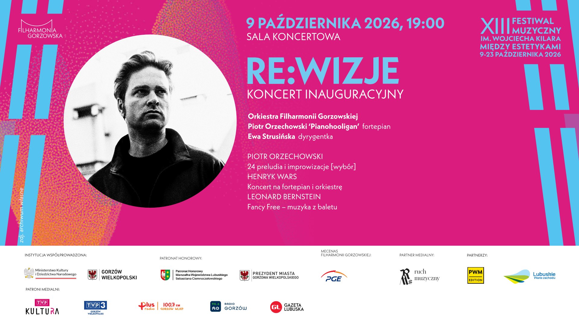 RE:WIZJE KONCERT INAUGURACYJNY XIII Festiwalu Muzycznego im. Wojciecha Kilara