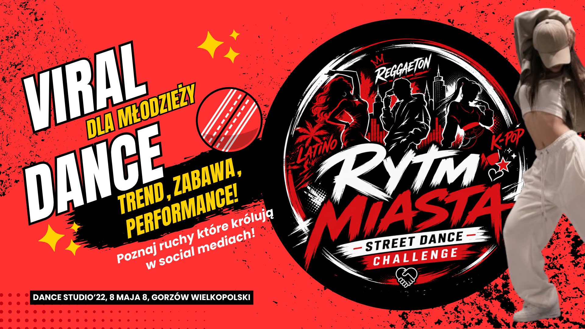 RYTM MIASTA - VIRAL DANCE! NABÓR! START - PAŹDZIERNIK 2026