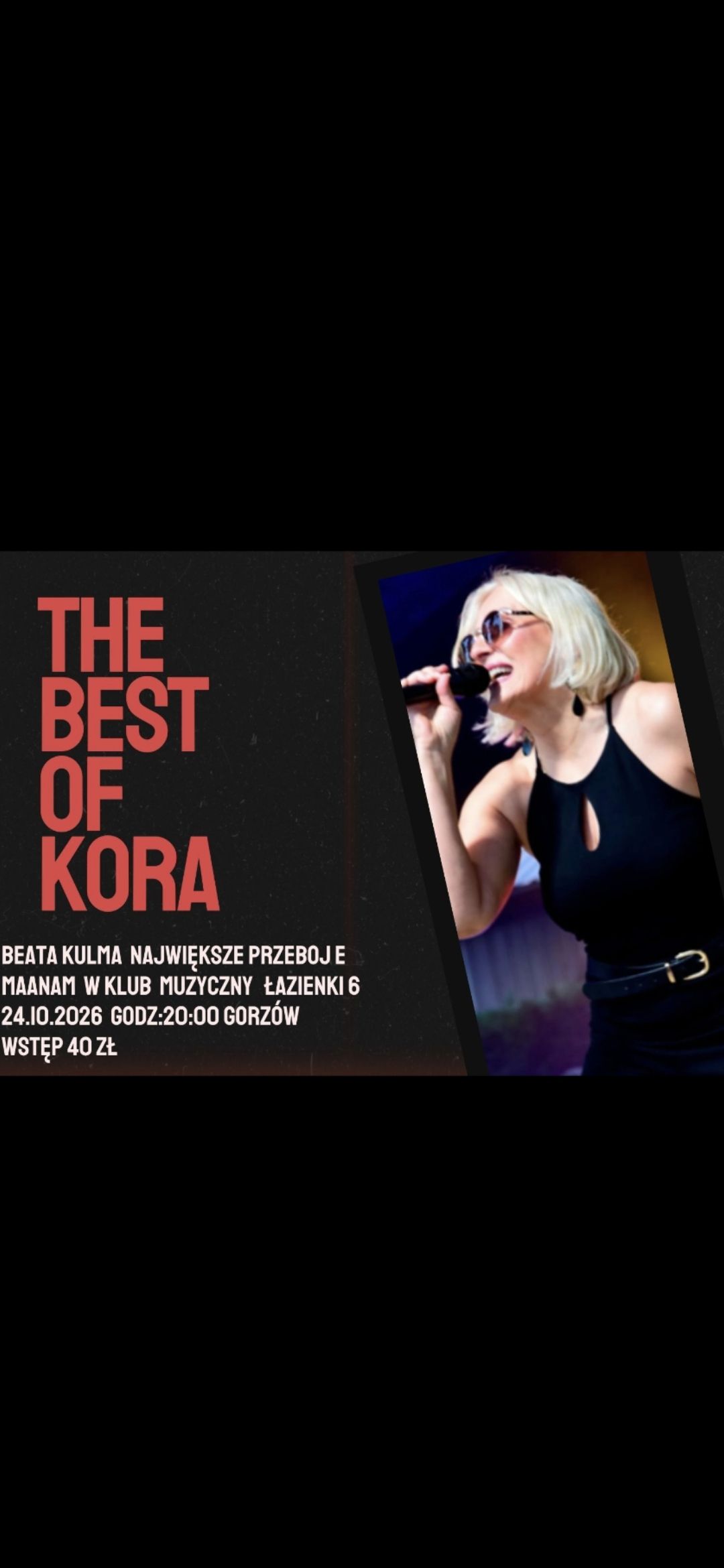 Koncert The best of Kora najwieksze przeboje Maanam