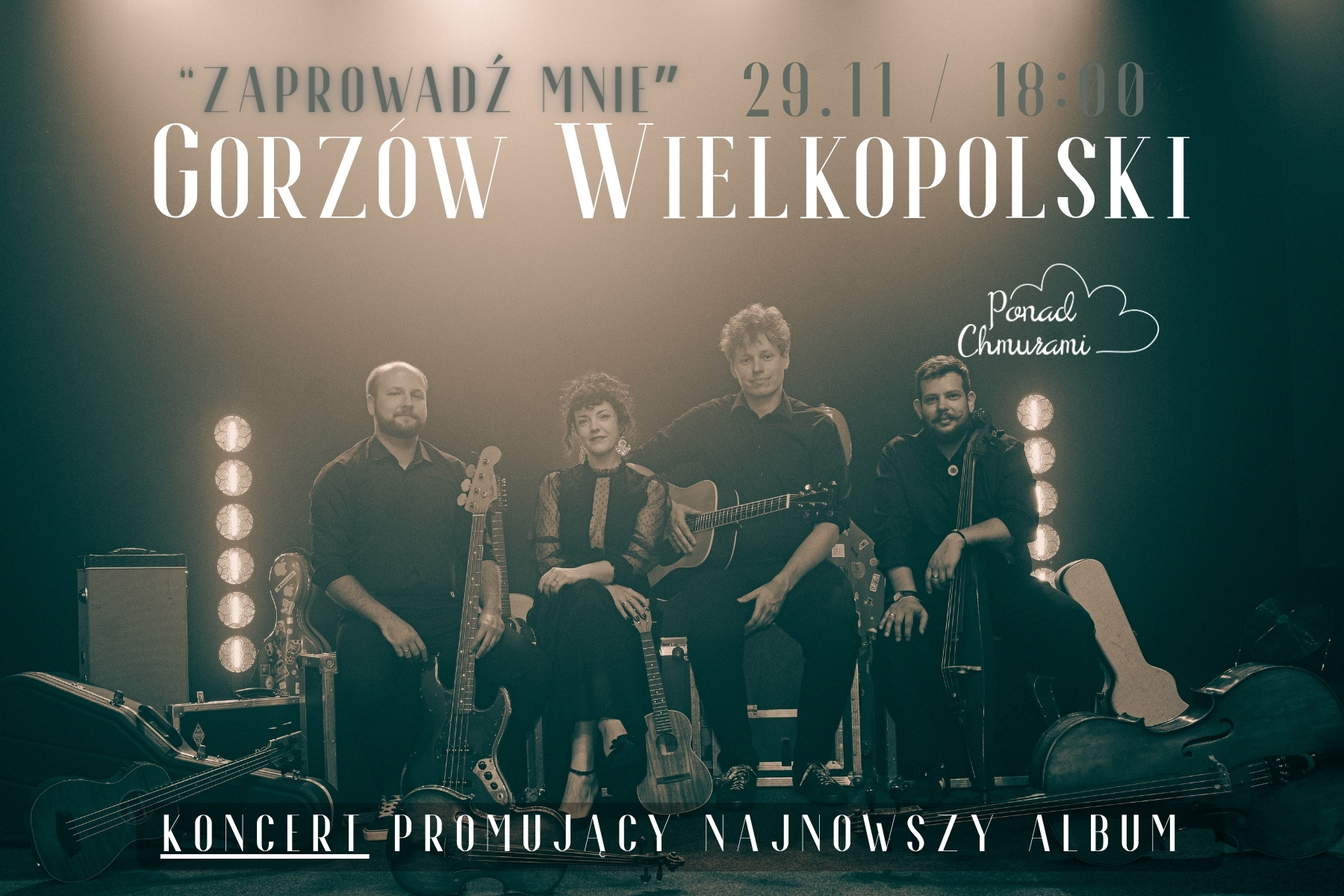 Gorzów Wielkopolski - koncert zespołu Ponad Chmurami promujący nowy album zespołu "Zaprowadź mnie"